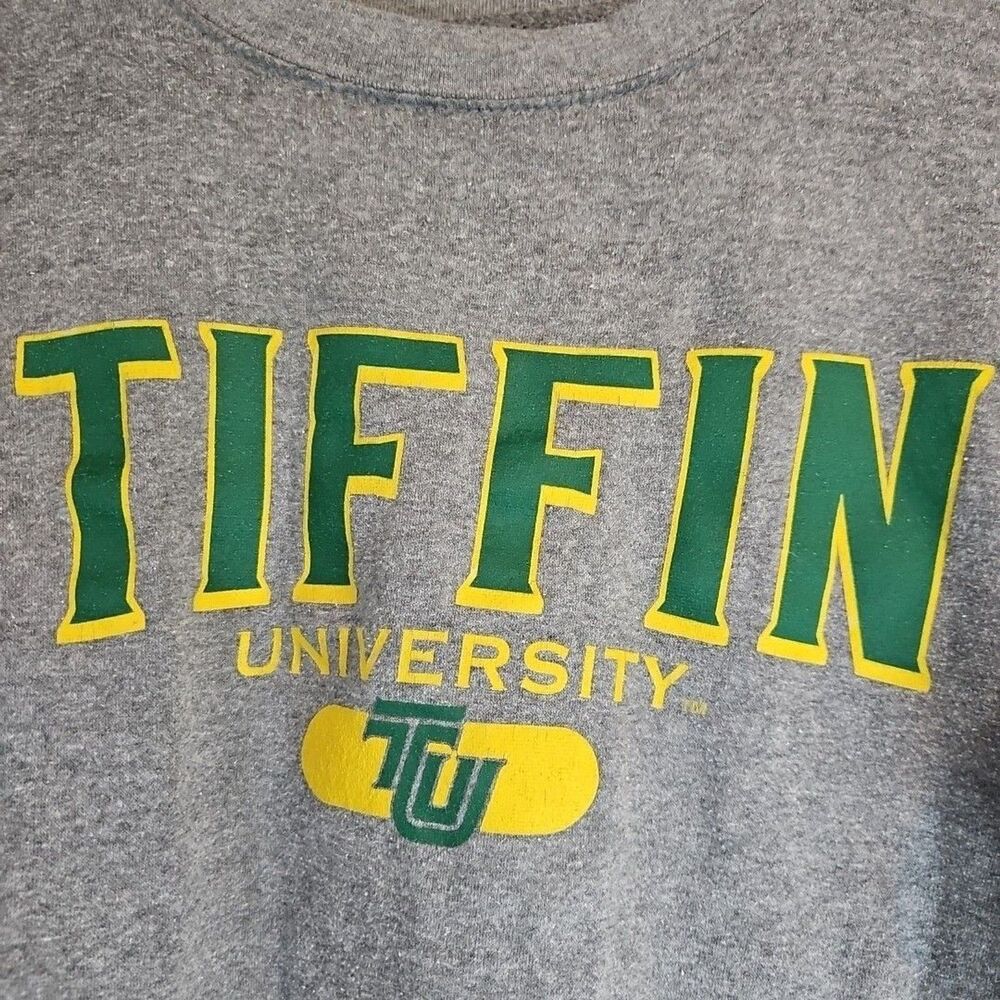 Vintage Grey Tiffin University Sweatshirt